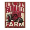 Metal Signs Metalen Borden|Een Farmall farm - metalen bord