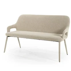 By Boo Eetkamerbanken|Eetkamerbanken|Eetkamerbank Fika Taupe 140cm