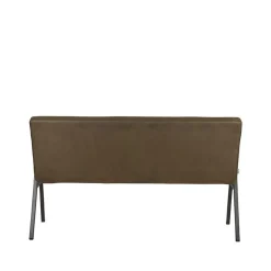 Label51 Eetkamerbanken|Eetkamerbanken|Eetkamerbank Matz Army green Microfiber 145cm