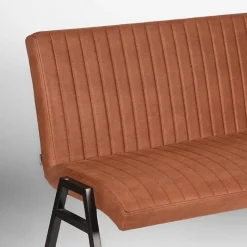 Label51 Eetkamerbanken|Eetkamerbanken|Eetkamerbank Matz Cognac Microfiber 145cm