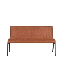 Label51 Eetkamerbanken|Eetkamerbanken|Eetkamerbank Matz Cognac Microfiber 145cm