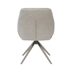 Label51 Eetkamerstoelen|Eetkamerstoel Akira Naturel Boucle met Taupe poot