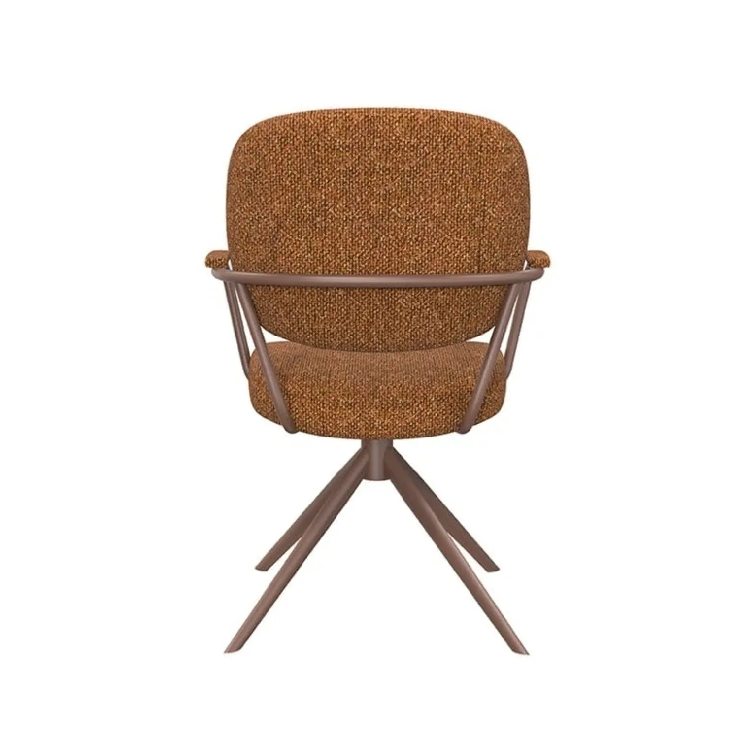 Label51 Eetkamerstoelen|Eetkamerstoel Basel Coral Boucle