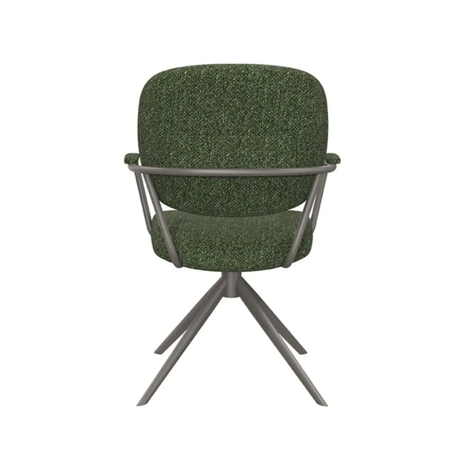 Label51 Eetkamerstoelen|Eetkamerstoel Basel Forest Boucle