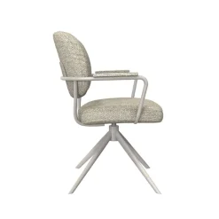 Label51 Eetkamerstoelen|Eetkamerstoel Basel Naturel Boucle
