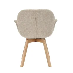 Furndea Eetkamerstoelen|Eetkamerstoel Bas Lichtbruin