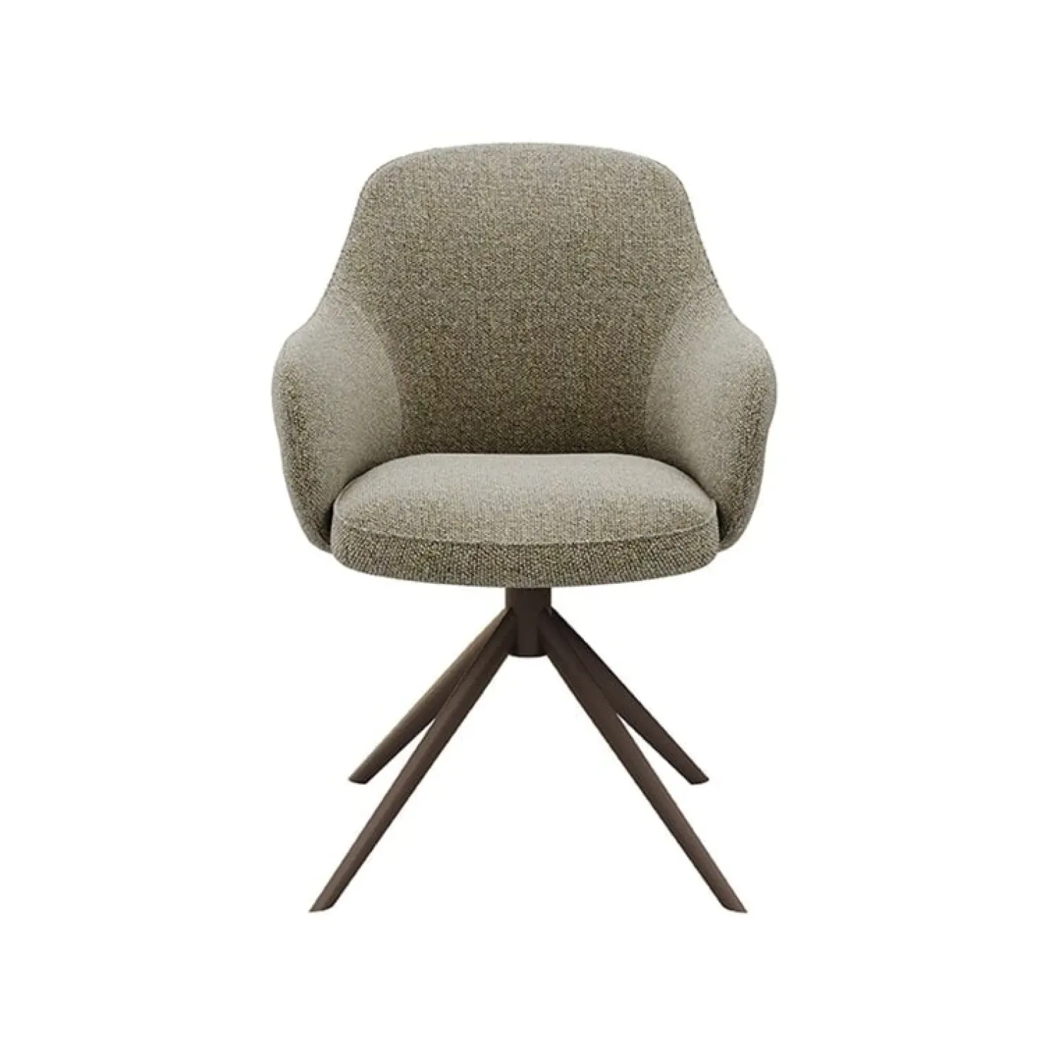 Label51 Eetkamerstoelen|Eetkamerstoel Bern Grijs Boucle