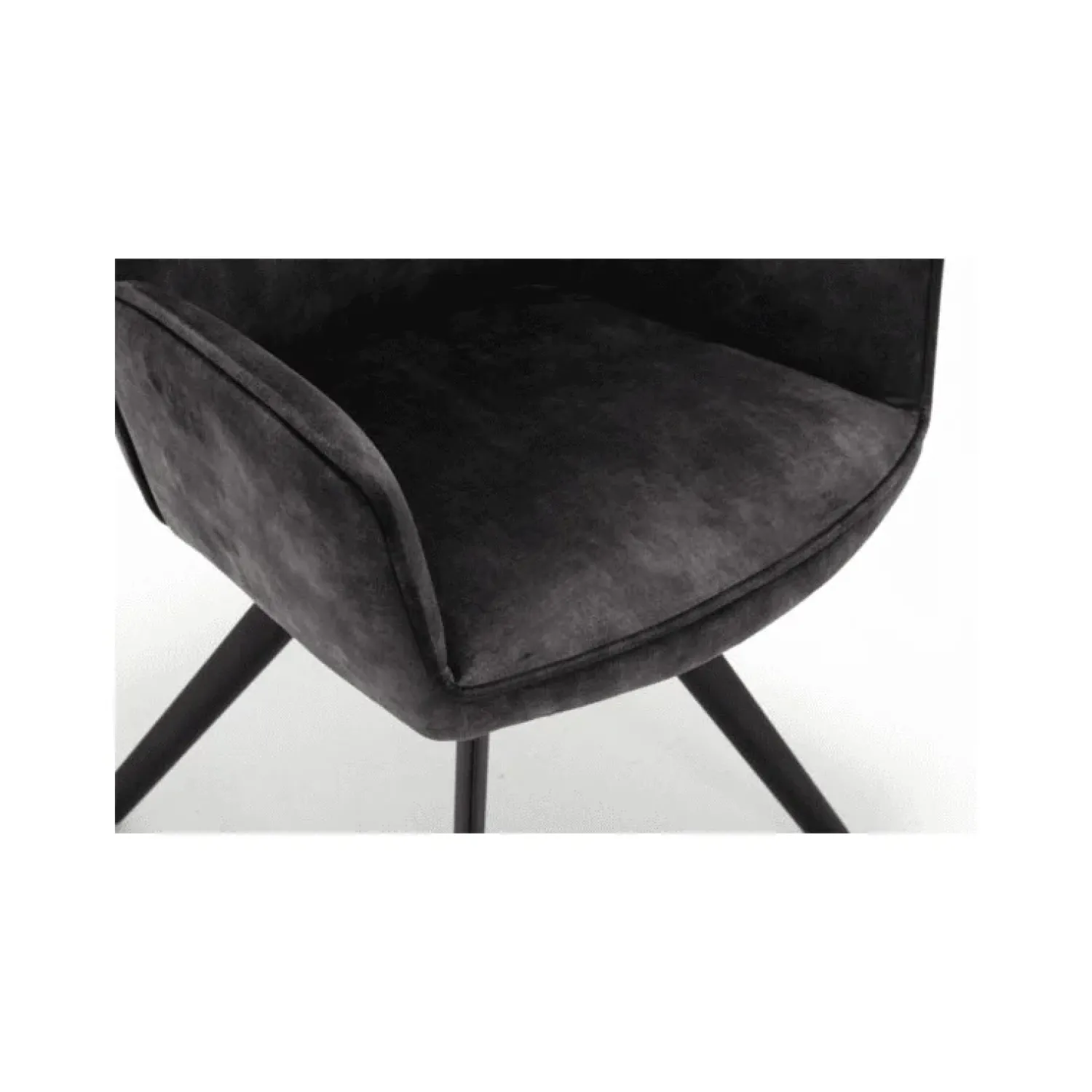 Furndea Eetkamerstoelen|Eetkamerstoel Brigitte Antraciet
