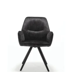 Furndea Eetkamerstoelen|Eetkamerstoel Brigitte Antraciet