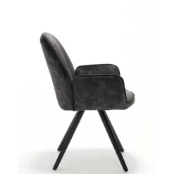 Furndea Eetkamerstoelen|Eetkamerstoel Brigitte Antraciet