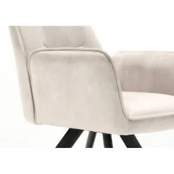 Furndea Eetkamerstoelen|Eetkamerstoel Brigitte Champagne