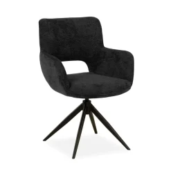 Maison Madera Eetkamerstoelen|Eetkamerstoel Caro antraciet