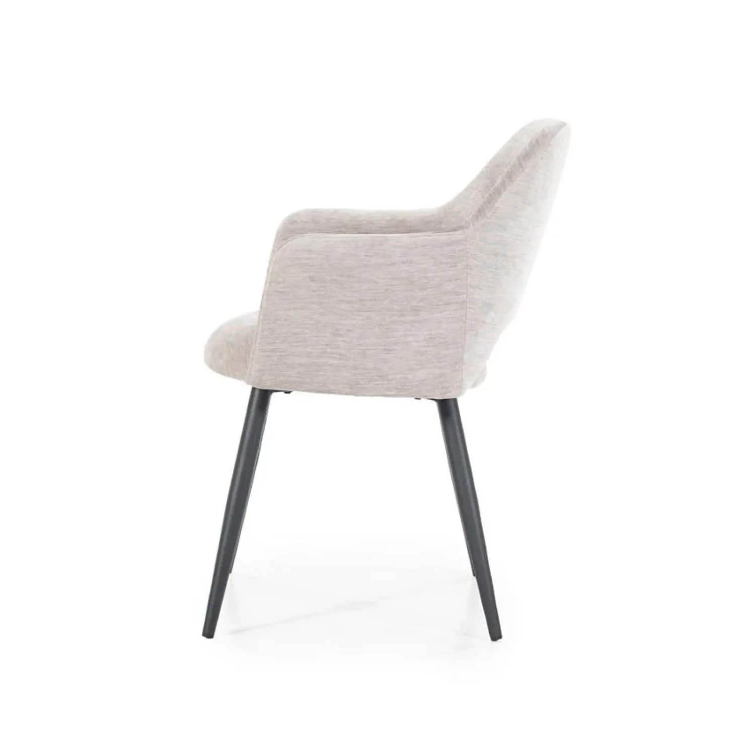 Eleonora Eetkamerstoelen|Eetkamerstoel Esmee Beige 58cm