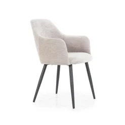 Eleonora Eetkamerstoelen|Eetkamerstoel Esmee Beige 58cm