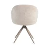 Label51 Eetkamerstoelen|Eetkamerstoel Fiby Naturel met Taupe poot