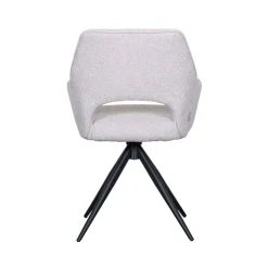 Label51 Eetkamerstoelen|Eetkamerstoel Finley Naturel Boucle