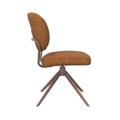 Label51 Eetkamerstoelen|Eetkamerstoel Geneva Coral Boucle