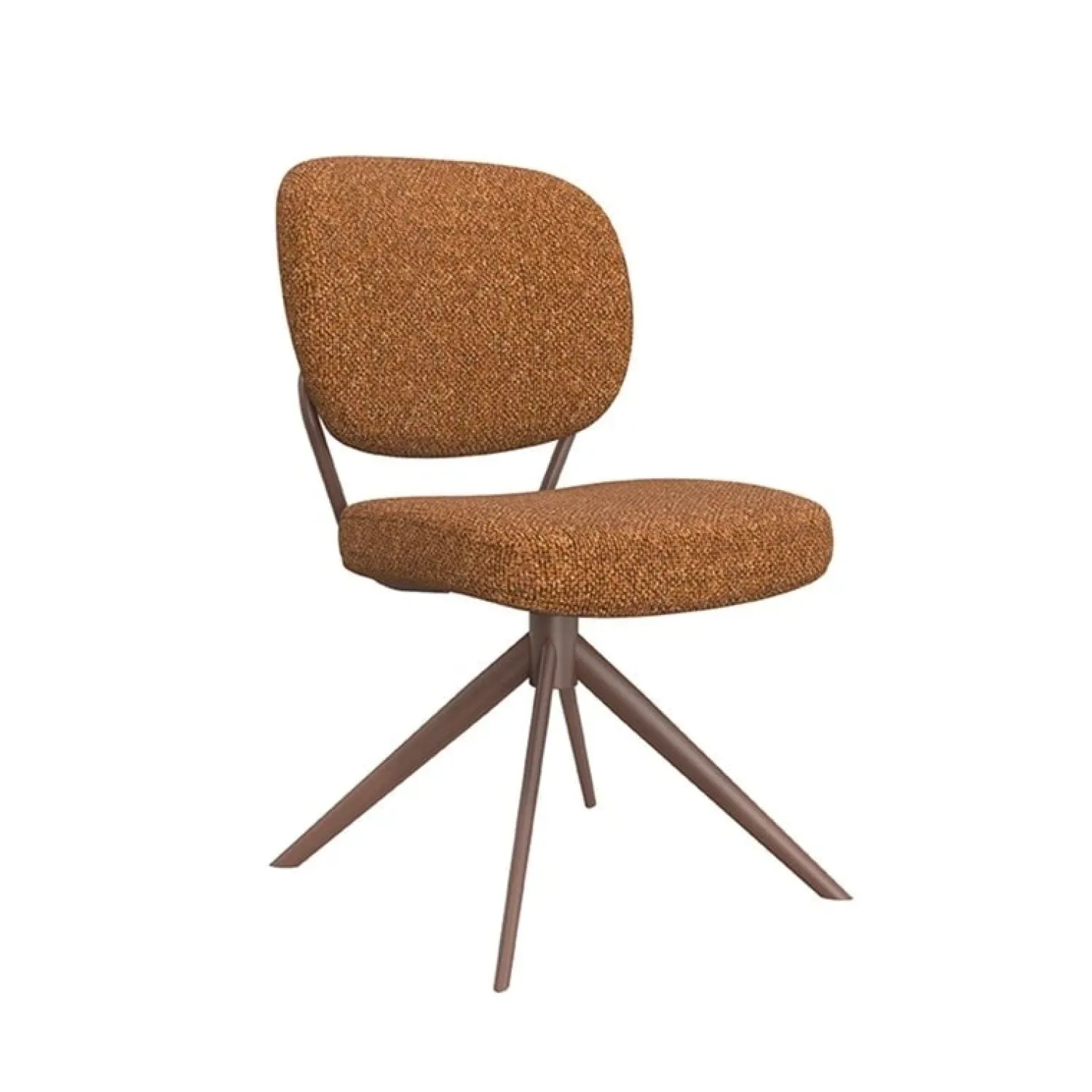 Label51 Eetkamerstoelen|Eetkamerstoel Geneva Coral Boucle