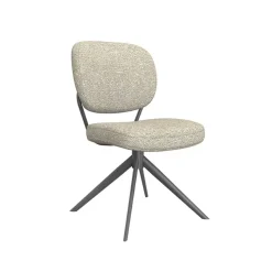 Label51 Eetkamerstoelen|Eetkamerstoel Geneva Naturel Boucle