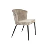 Dutchbone Eetkamerstoelen|Eetkamerstoel Georgia Beige