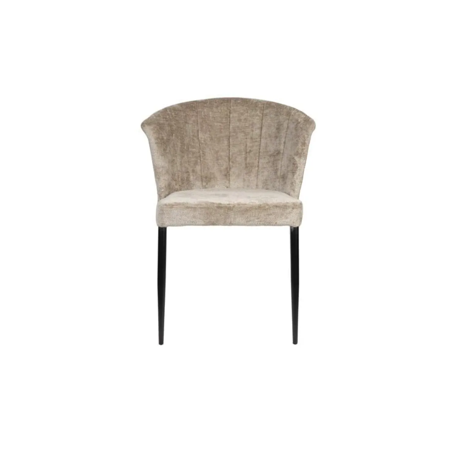 Dutchbone Eetkamerstoelen|Eetkamerstoel Georgia Beige