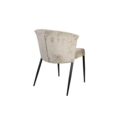Dutchbone Eetkamerstoelen|Eetkamerstoel Georgia Beige