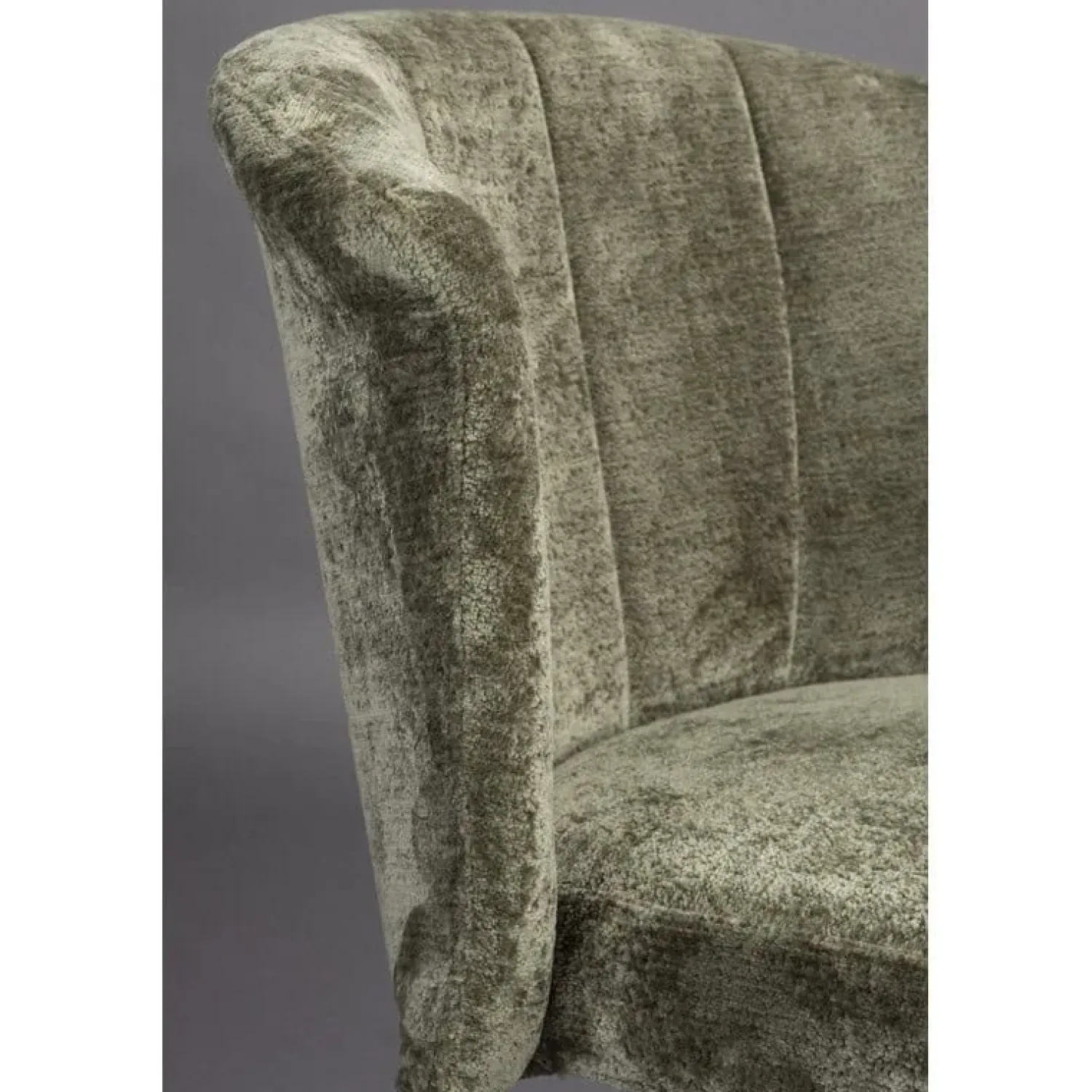 Dutchbone Eetkamerstoelen|Eetkamerstoel Georgia Groen
