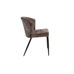 Dutchbone Eetkamerstoelen|Eetkamerstoel Georgia Paars