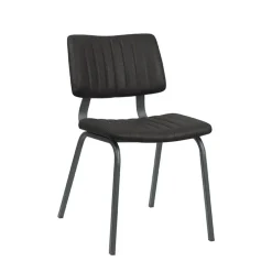 Label51 Eetkamerstoelen|Eetkamerstoel Gusto Zwart