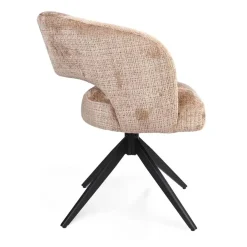 Furndea Eetkamerstoelen|Eetkamerstoel Lana Cinnamon