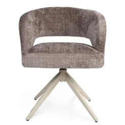 Furndea Eetkamerstoelen|Eetkamerstoel Lana Clay met zand poot