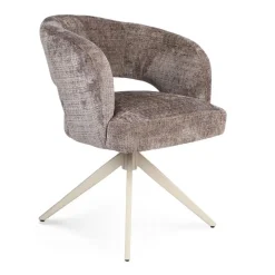 Furndea Eetkamerstoelen|Eetkamerstoel Lana Clay met zand poot