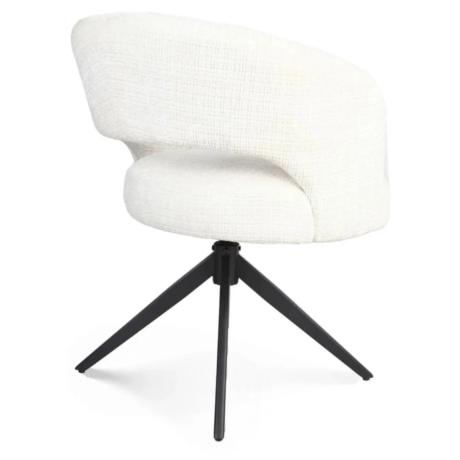 Furndea Eetkamerstoelen|Eetkamerstoel Lana Gebroken wit