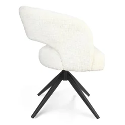 Furndea Eetkamerstoelen|Eetkamerstoel Lana Gebroken wit