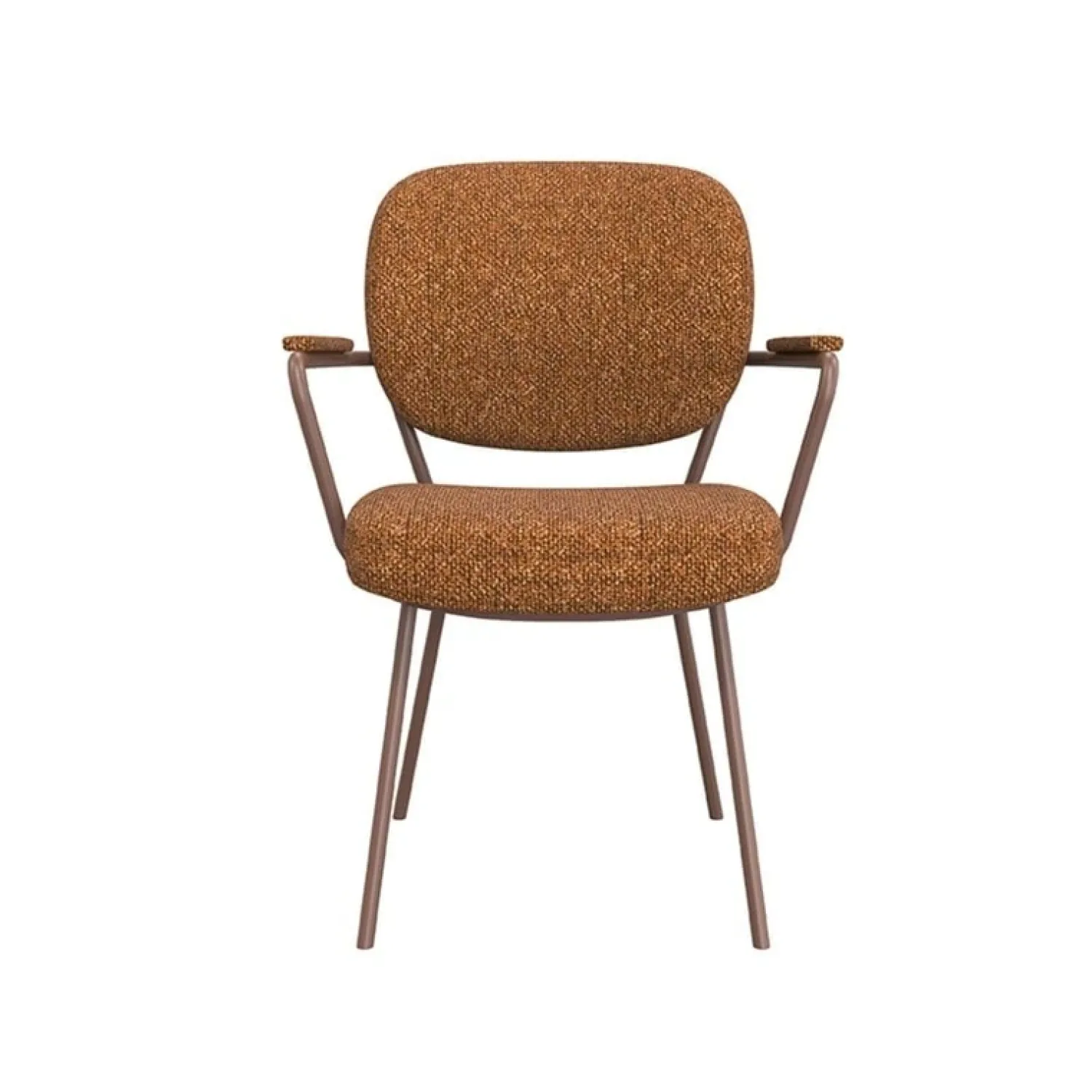 Label51 Eetkamerstoelen|Eetkamerstoel Lausanne Coral Boucle