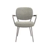 Label51 Eetkamerstoelen|Eetkamerstoel Lausanne Grijs Boucle