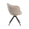 Label51 Eetkamerstoelen|Eetkamerstoel Lela Clay met Brons poot