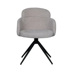 Label51 Eetkamerstoelen|Eetkamerstoel Levi Naturel Stof