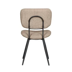 Label51 Eetkamerstoelen|Eetkamerstoel Liva Klei Stof