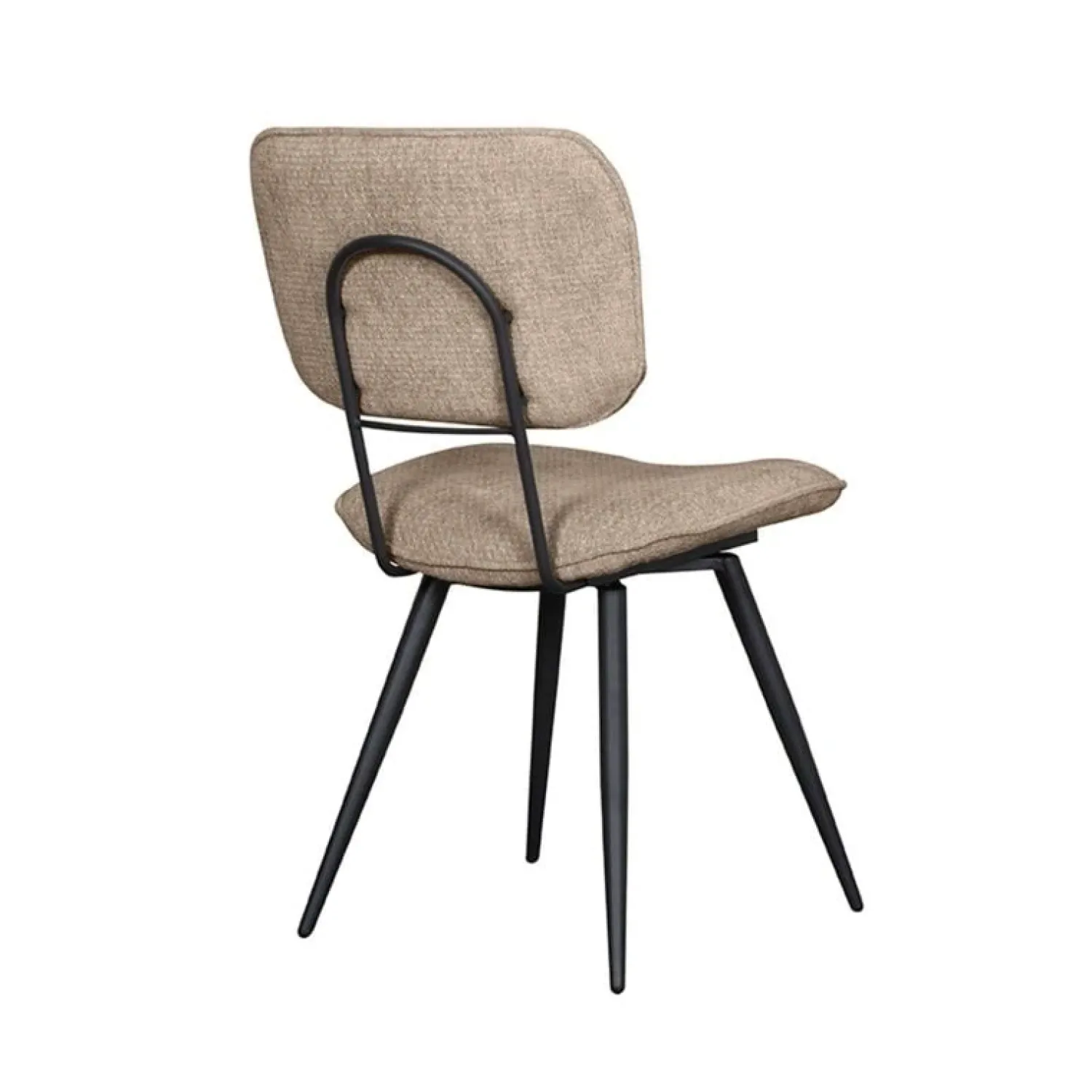 Label51 Eetkamerstoelen|Eetkamerstoel Liva Klei Stof