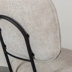 Label51 Eetkamerstoelen|Eetkamerstoel Liva Naturel Stof