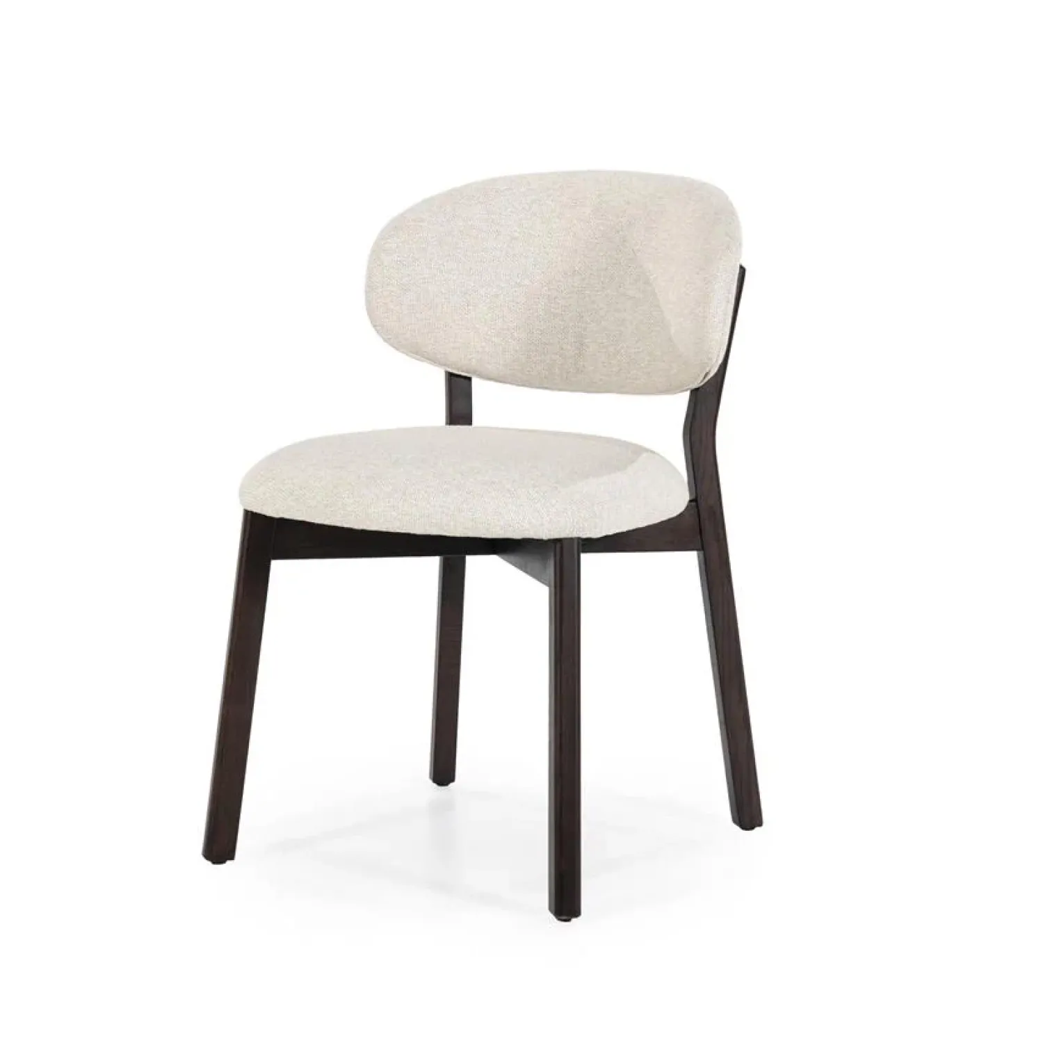 Eleonora Eetkamerstoelen|Eetkamerstoel Mikky Bruin Beige