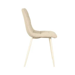 Label51 Eetkamerstoelen|Eetkamerstoel Nino Zand Stof