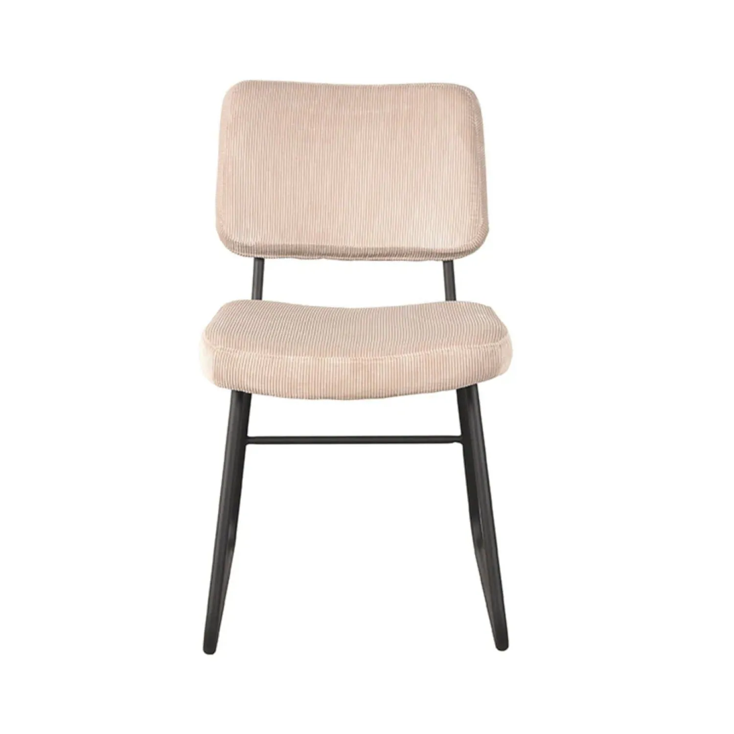 Label51 Eetkamerstoelen|Eetkamerstoel Noah Naturel Ribcord