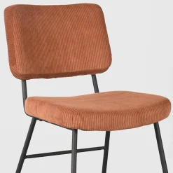 Label51 Eetkamerstoelen|Eetkamerstoel Noah Rust Stof