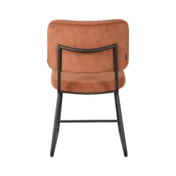 Label51 Eetkamerstoelen|Eetkamerstoel Noah Rust Stof