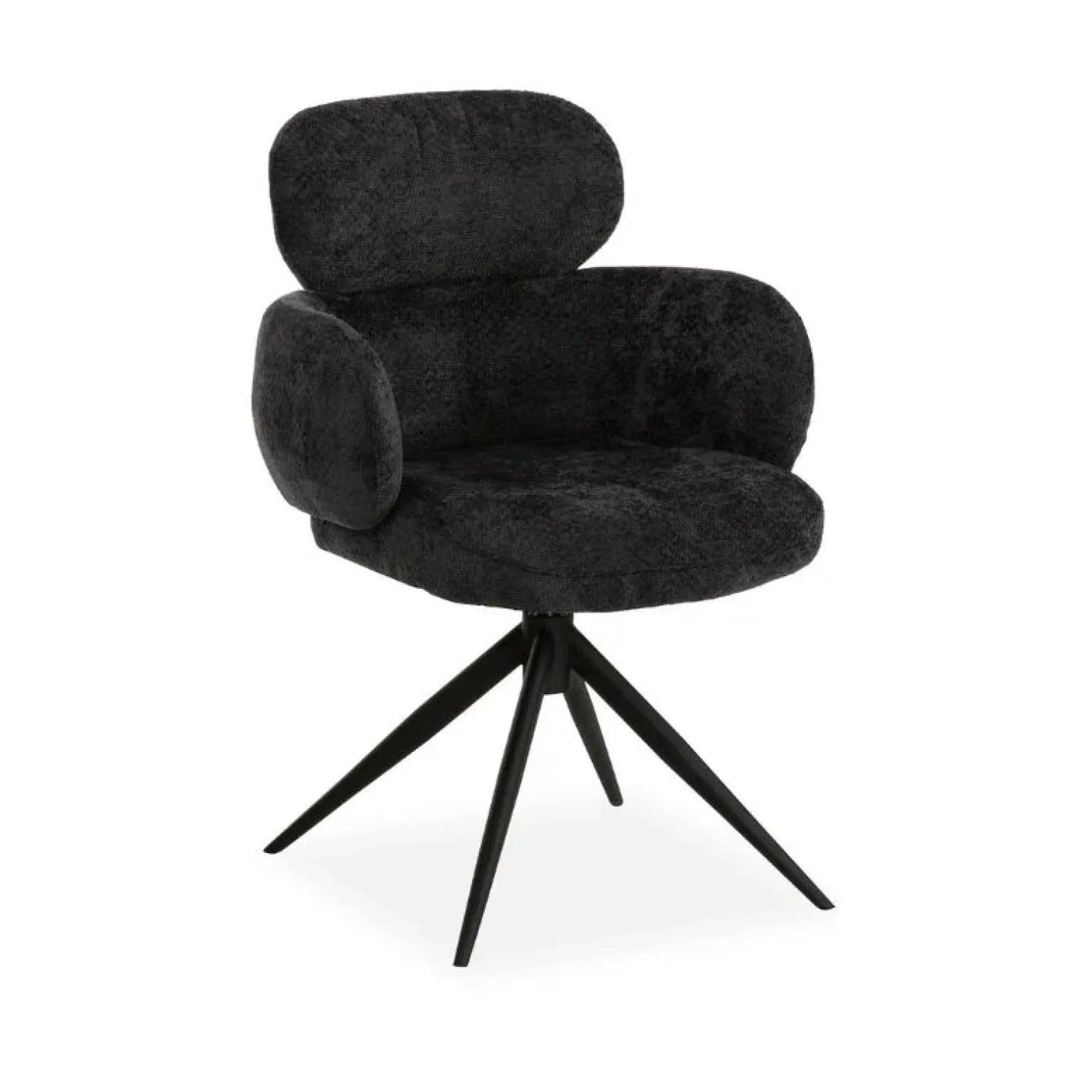 Maison Madera Eetkamerstoelen|Eetkamerstoel Nuvia Antraciet