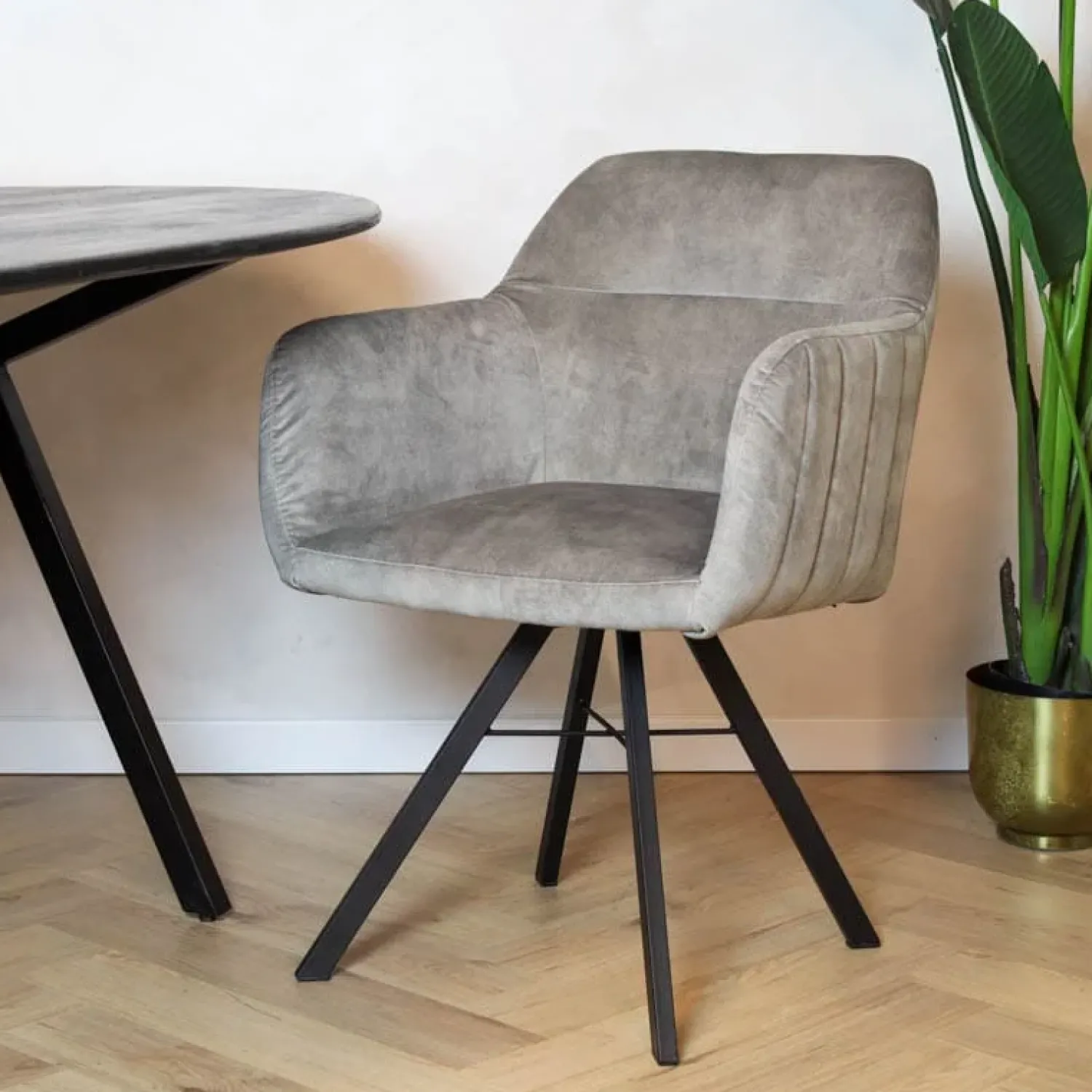 Ease Living Eetkamerstoelen|Eetkamerstoel Oswald