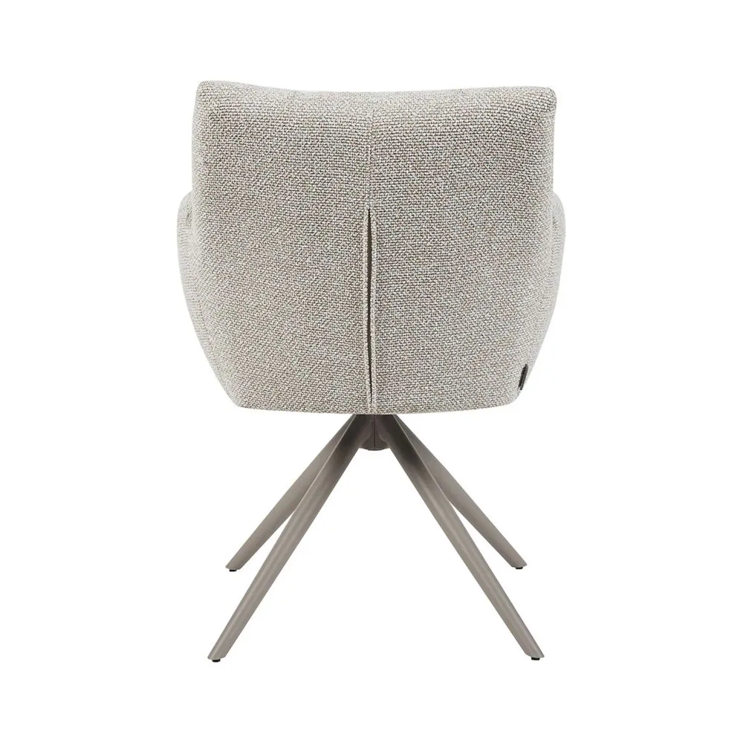 Label51 Eetkamerstoelen|Eetkamerstoel Padua Naturel Boucle met Taupe poot