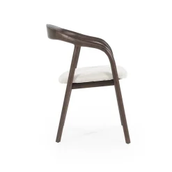 Eleonora Eetkamerstoelen|Eetkamerstoel Rayven Bruin